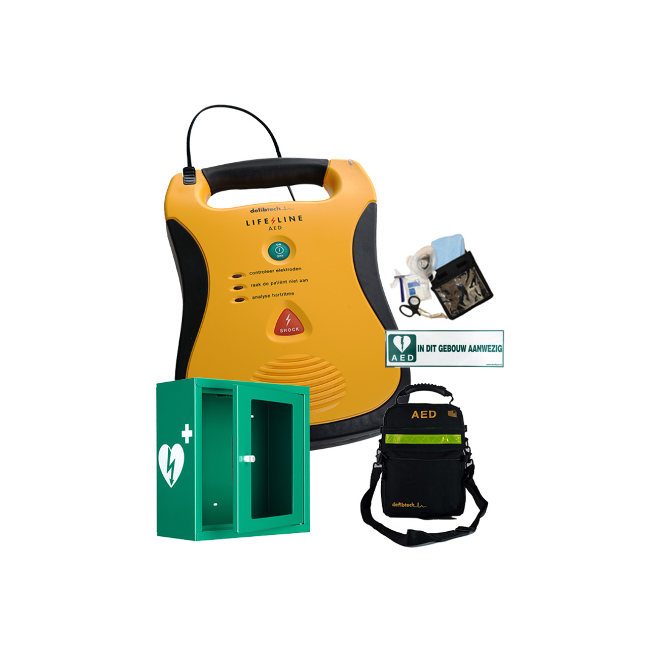 Defibtech Lifeline Pakket C Vol Automaat AED