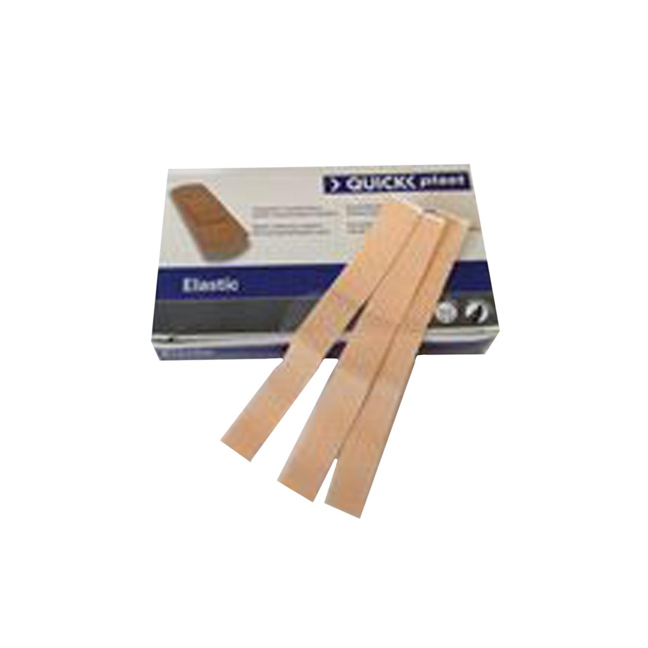 QuickPlast Elastische Vingerpleisters 18 X 2 Cm (100 Stuks)