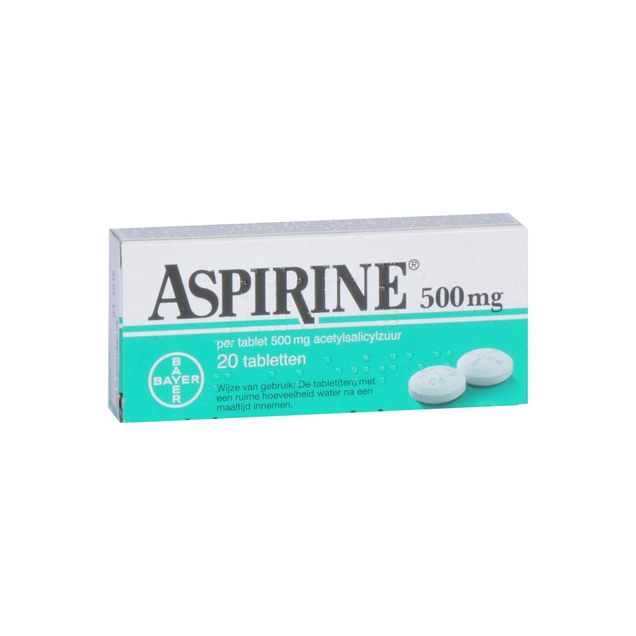 Bayer Aspirine Tabletten (20 Stuks)