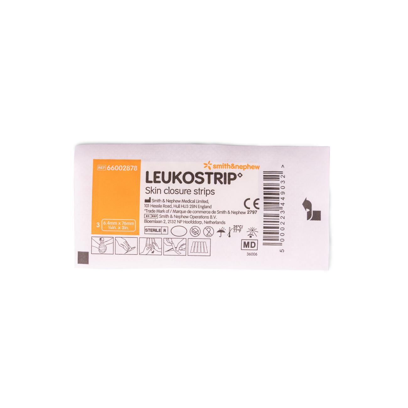 Leukostrip 6,4 X 76 Mm (3 Stuks)