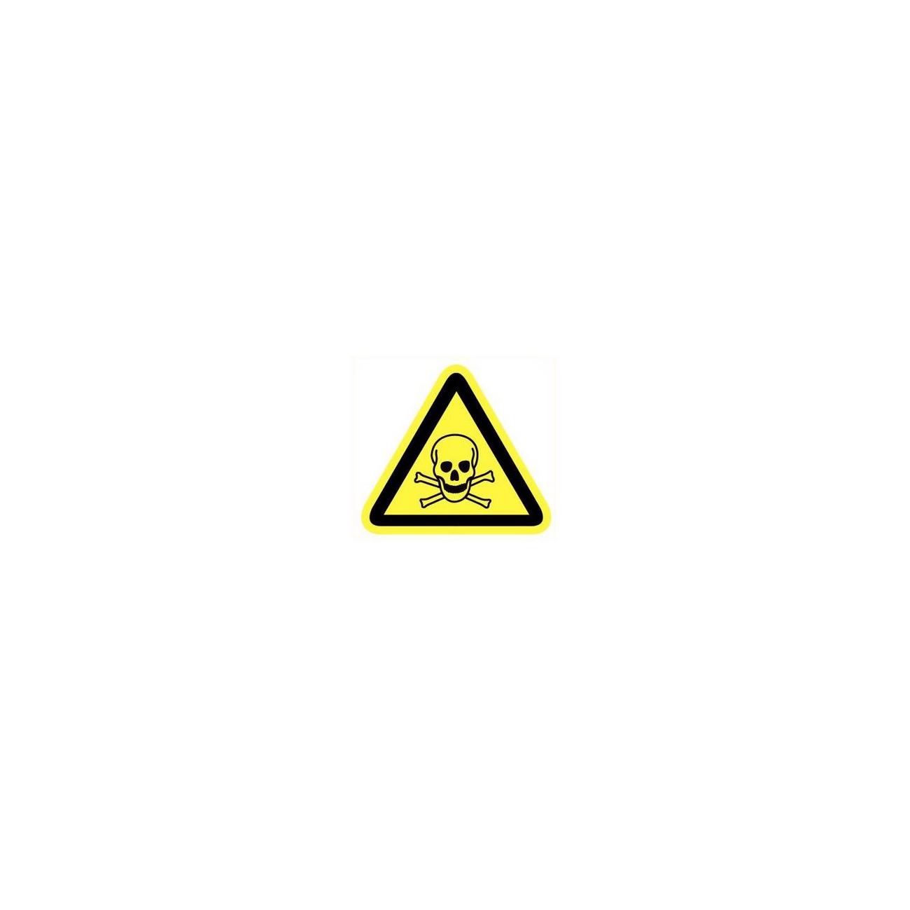 Pictogram bord Giftige stoffen 200mm