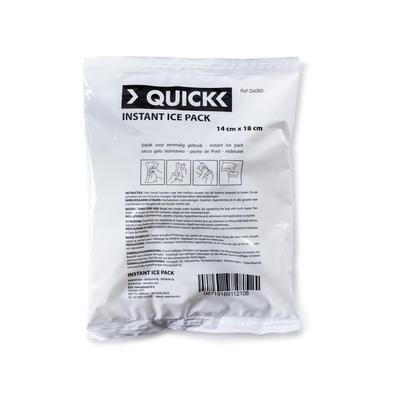 Quick instant coldpack 14 x 18 cm