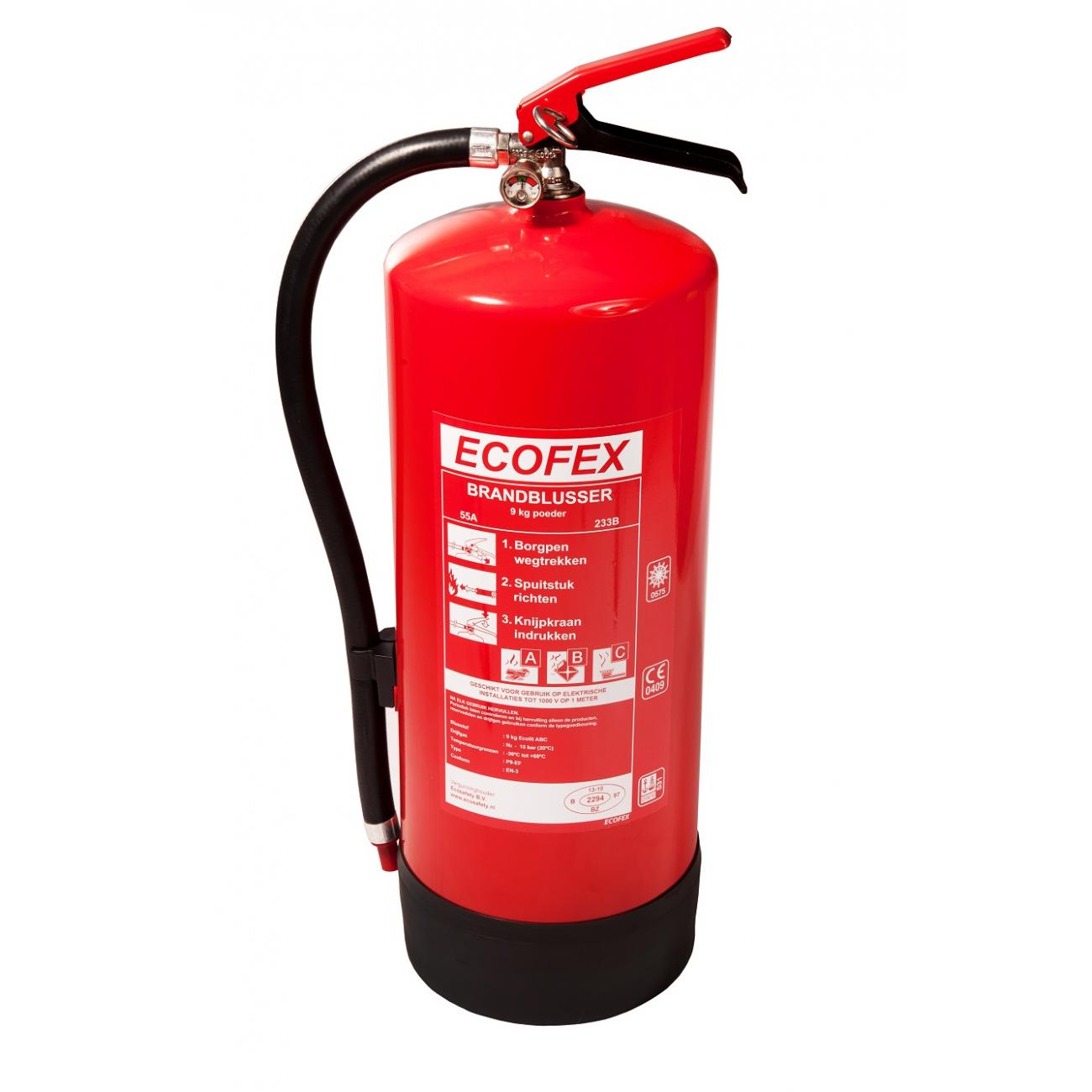Poederblusser Ecofex 9 kg