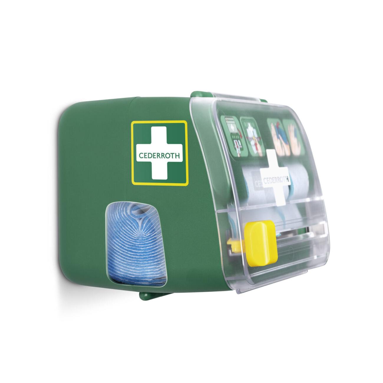 Cederroth soft foam dispenser gevuld met 1x blue 6 cm x 4,5m - Afbeelding 4