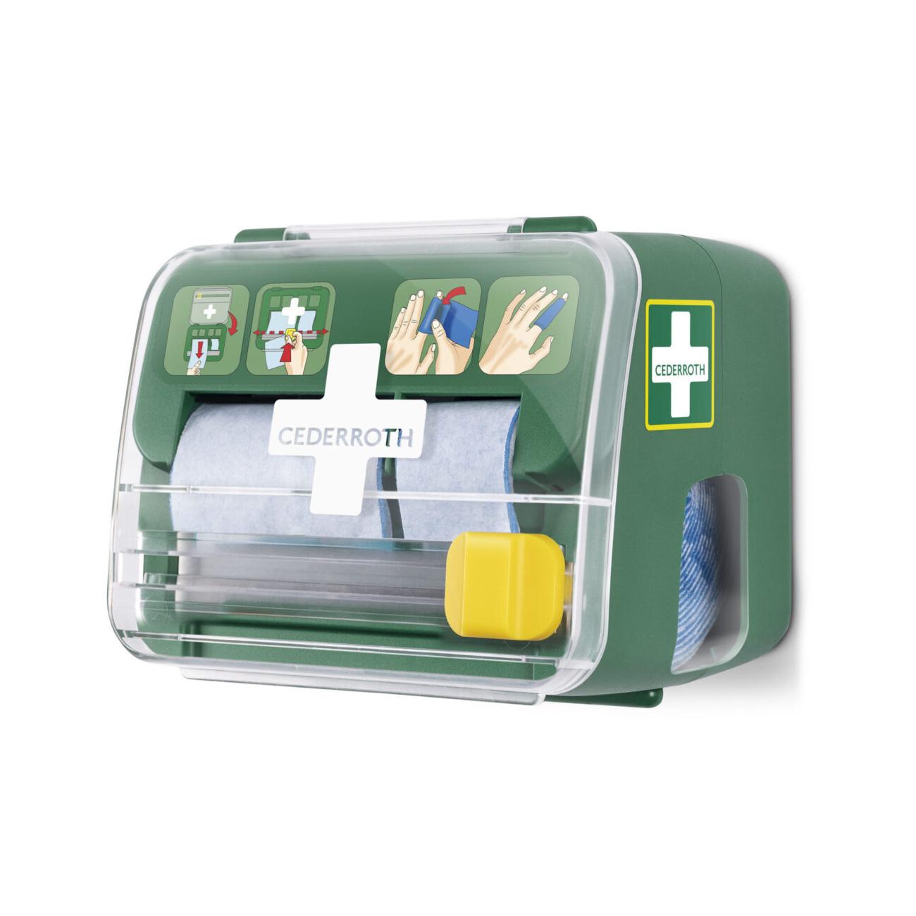 Cederroth soft foam dispenser gevuld met 1x blue 6 cm x 4,5m - Afbeelding 5