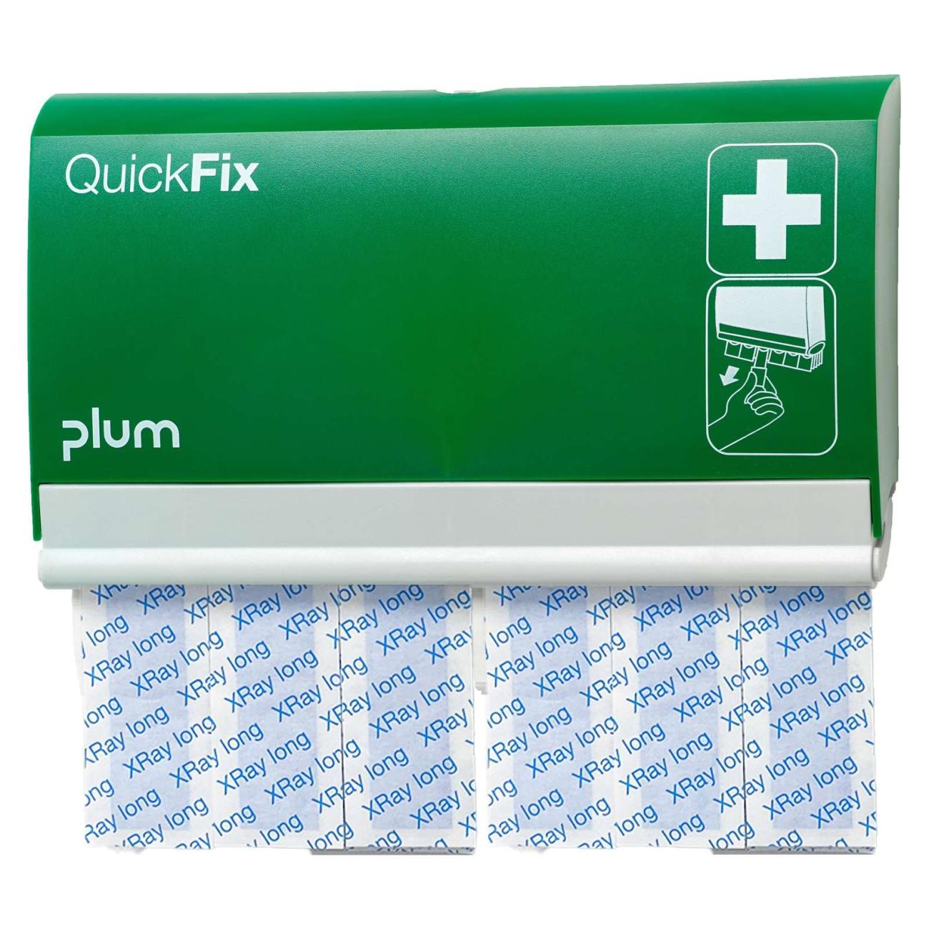 Plum QuickFix X-Ray lange vingerpleister dispenser (gevuld)