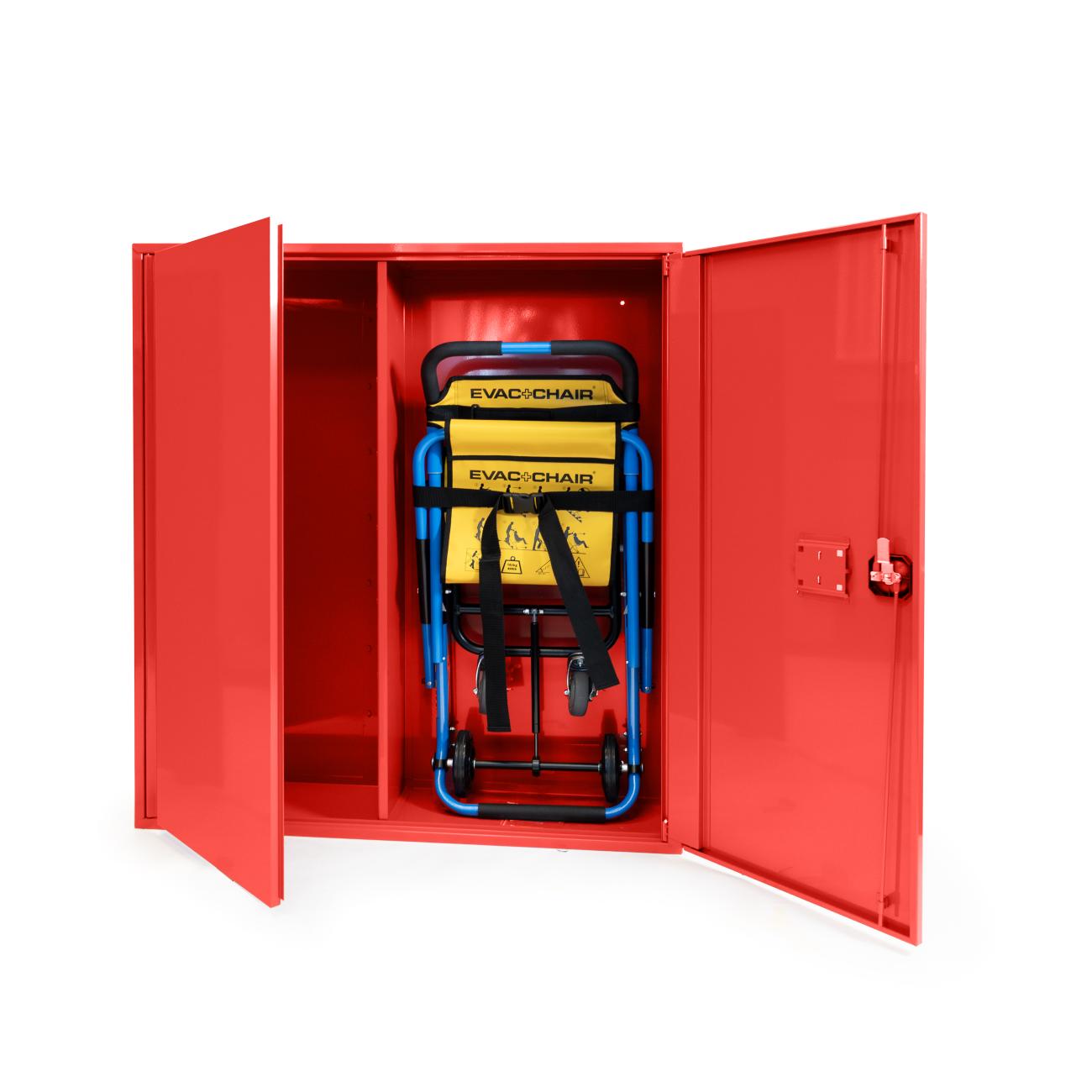 Quick BHV kast t.b.v. Evac Chair 110 x 125 x 30 cm rood - Afbeelding 2