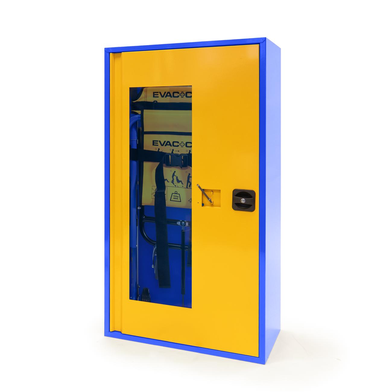 Quick BHV kast t.b.v. Evac Chair met plexiglas raam
