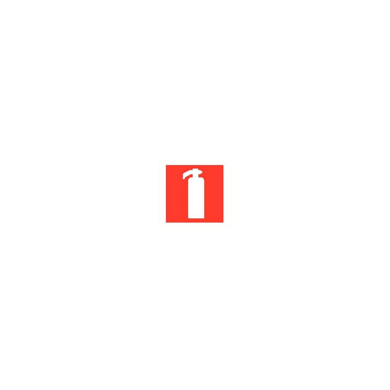 Pictogram bord brandblusser 100x100mm