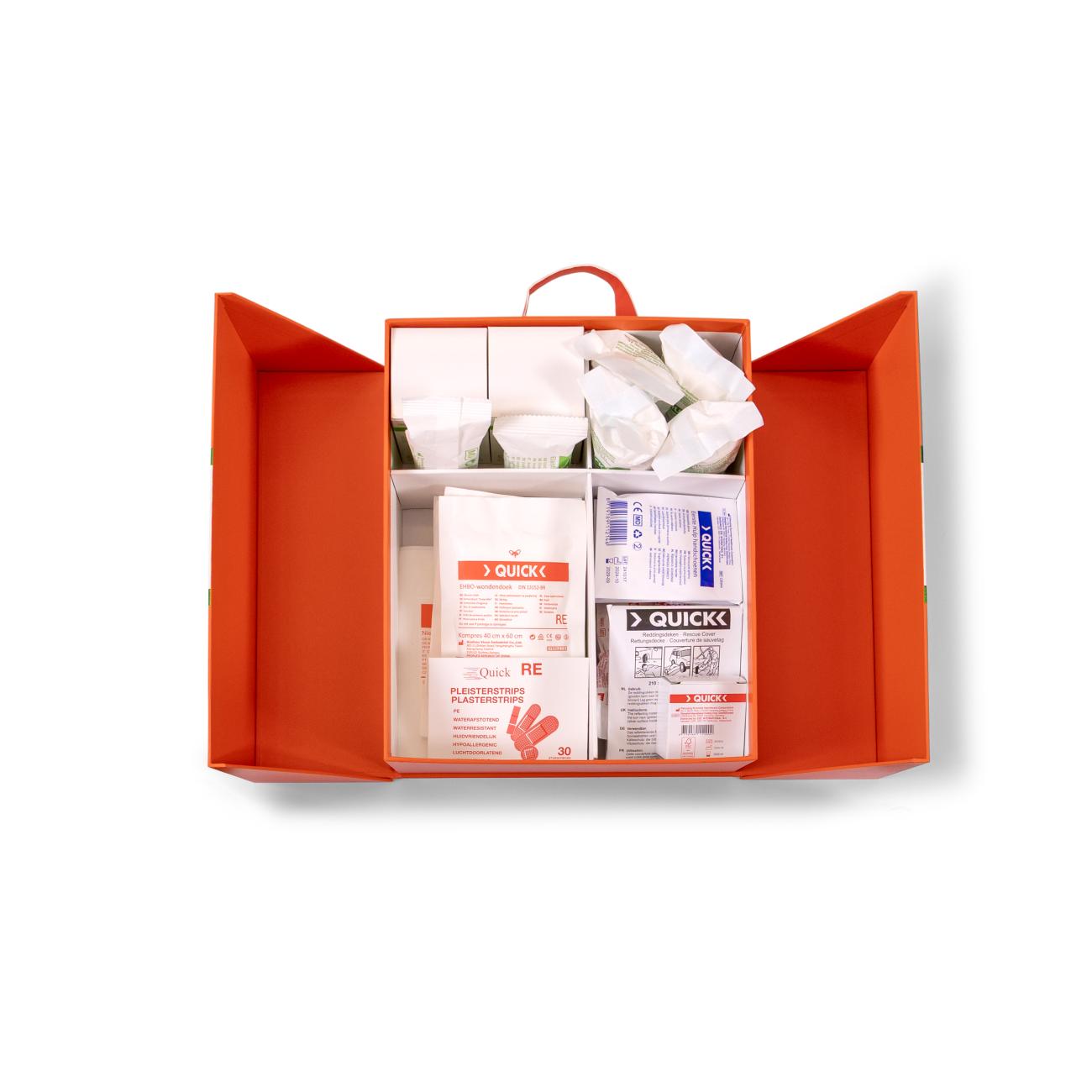 Quick Green Verbandtrommel FSC karton oranje OK vulling - Afbeelding 4