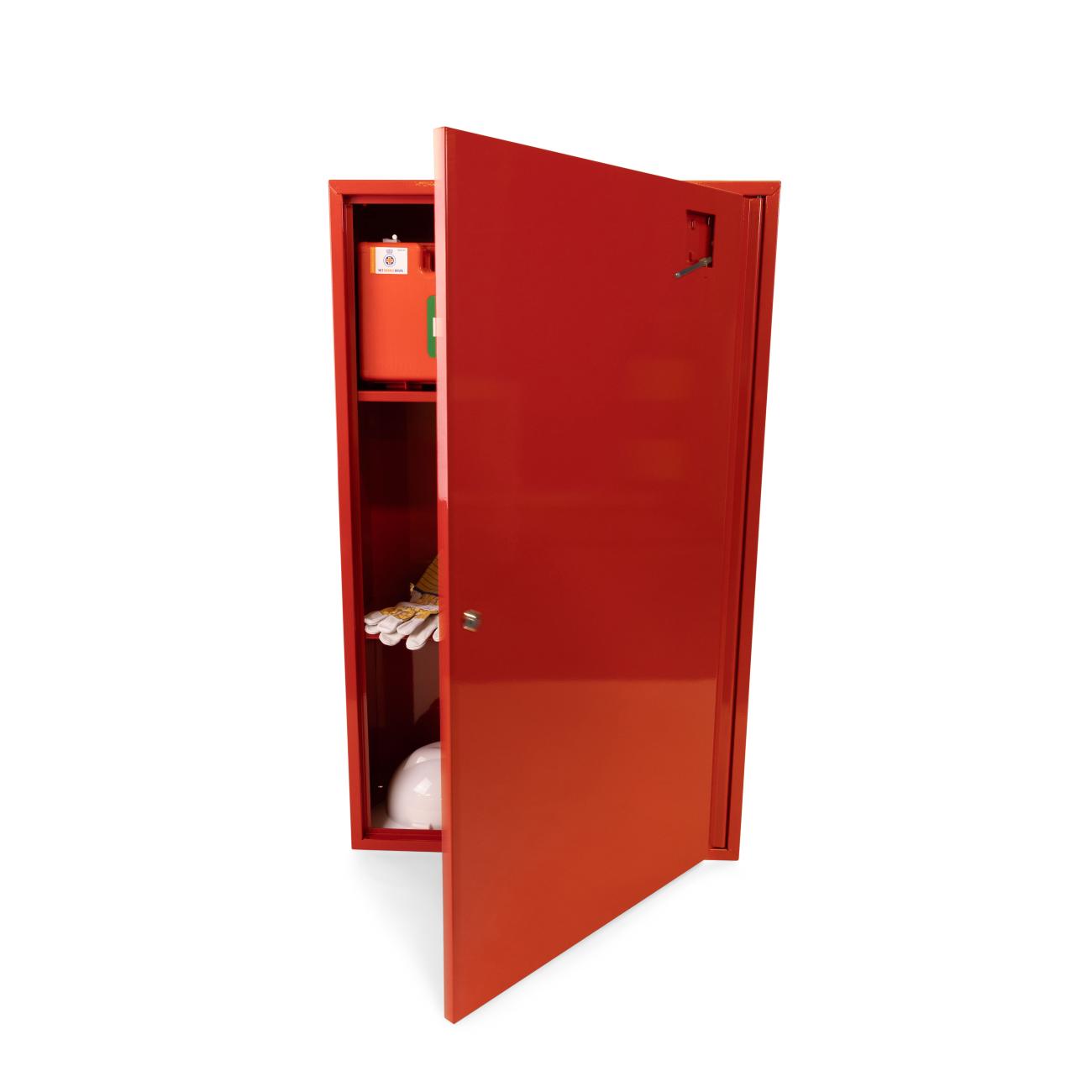 Quick BHV kast 112 x 68,6 x 25 cm rood gevuld - Afbeelding 3
