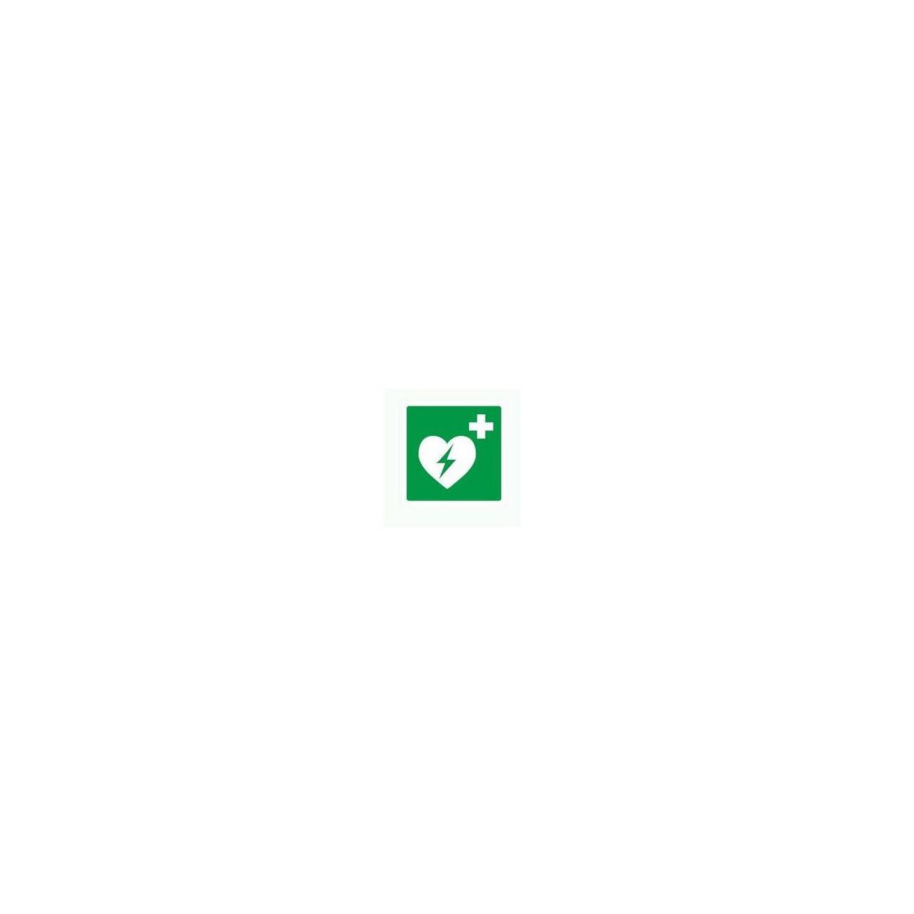 Pictogram bord AED 200x200mm