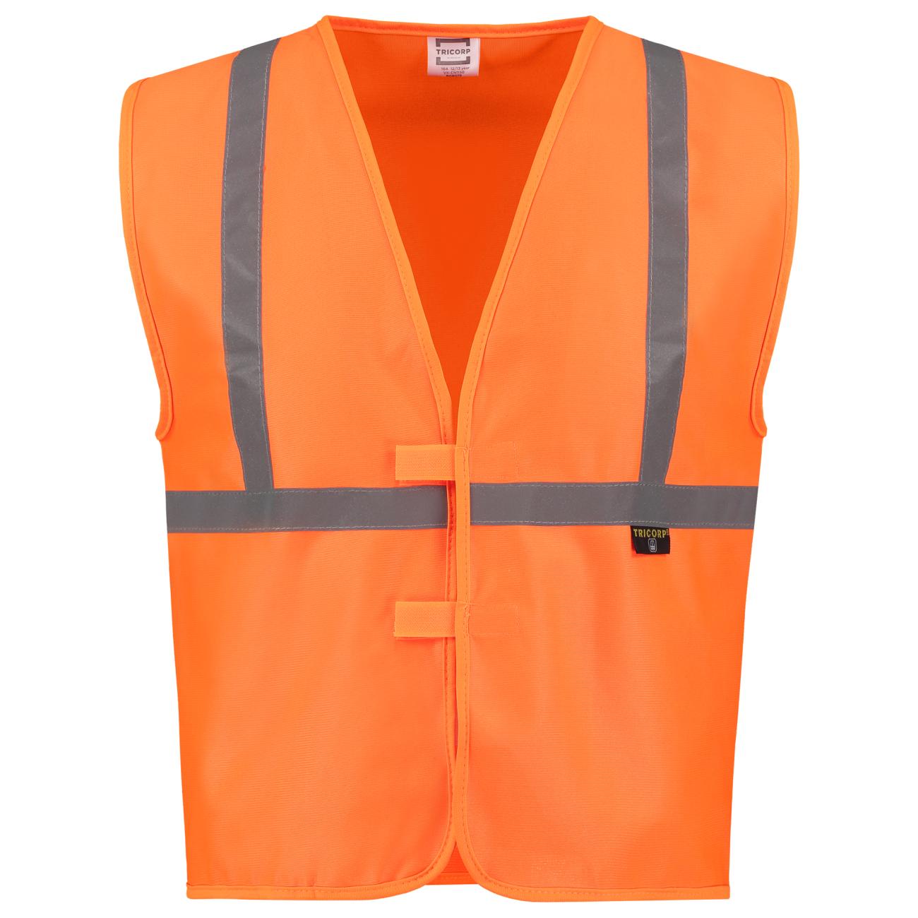 Veiligheidsvest Kids oranje maat 140
