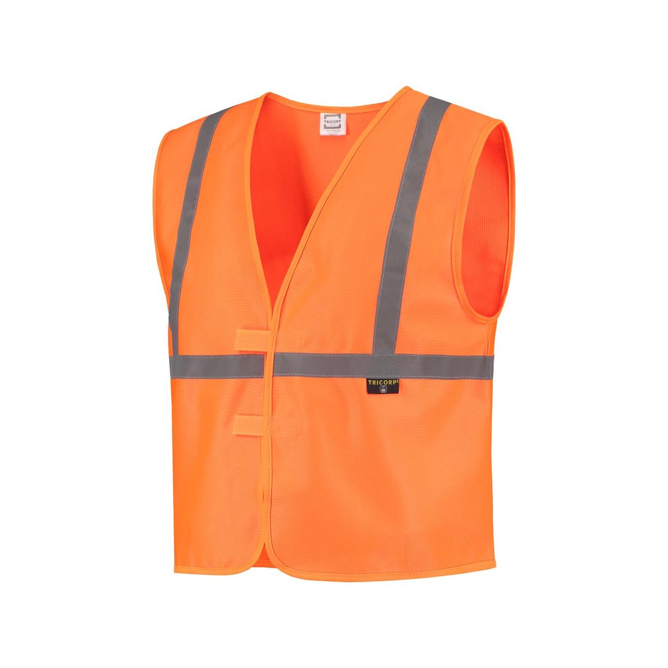 Veiligheidsvest Kids oranje maat 140 - Afbeelding 2