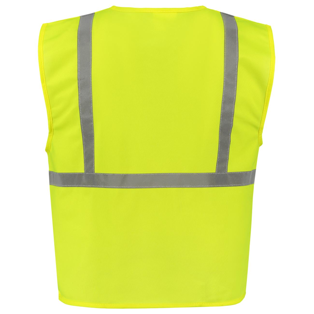 Veiligheidsvest Kids geel maat 140 - Afbeelding 3