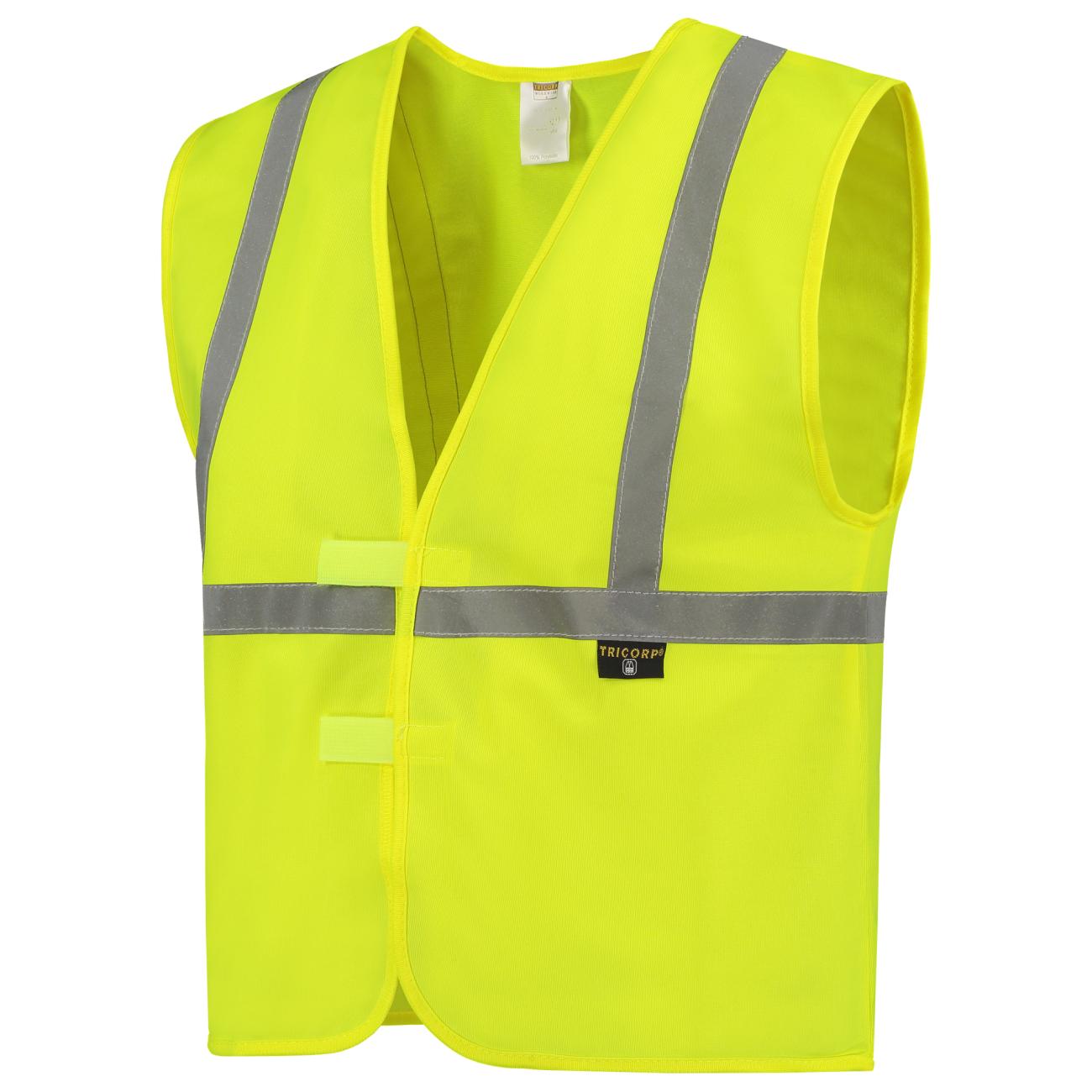 Veiligheidsvest Kids geel maat 116 - Afbeelding 2