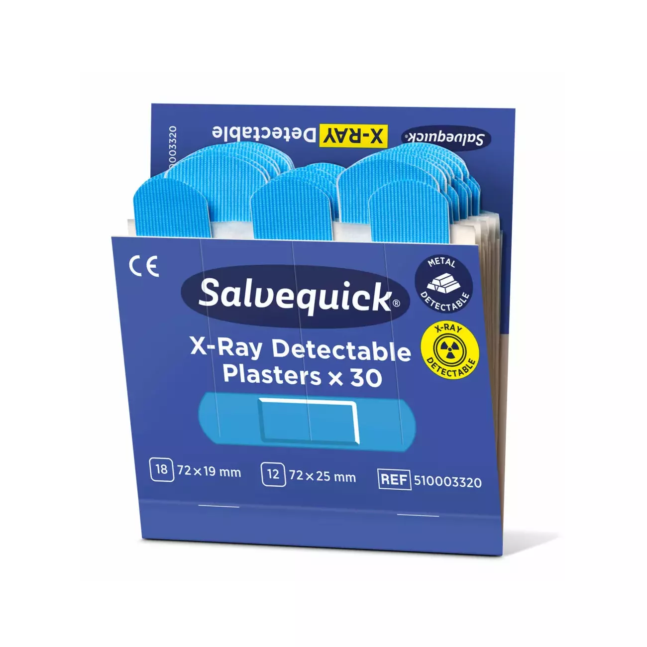 Salvequick X-Ray detecteerbare pleisters navulling (doos)
