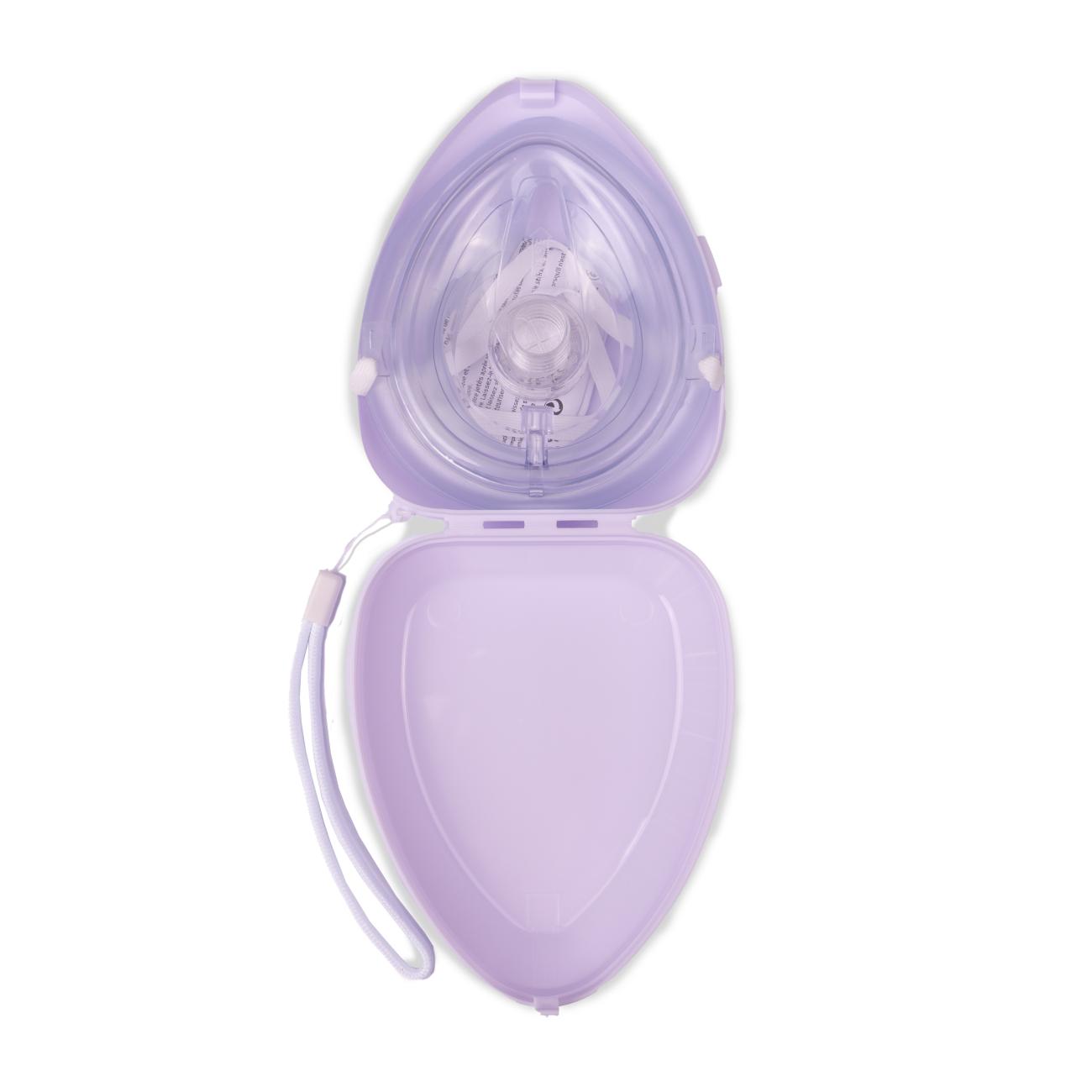 CPR Pocket Mask in witte PP box - Afbeelding 3