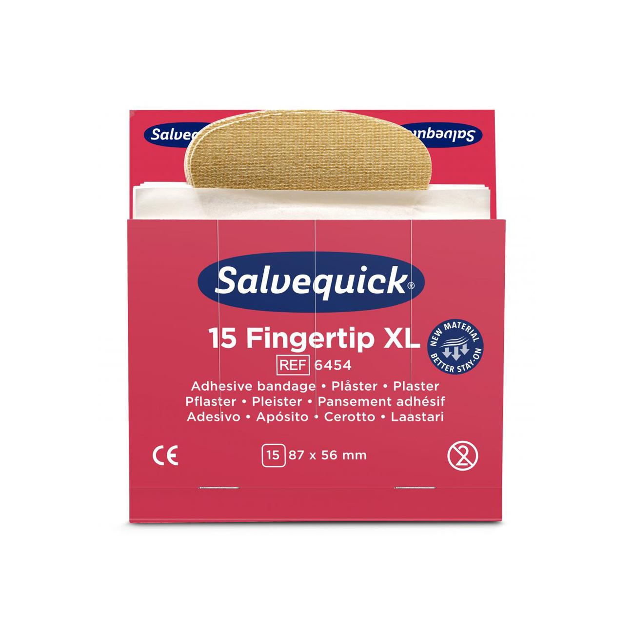 Salvequick XL vingertoppleisters navulling (doos)