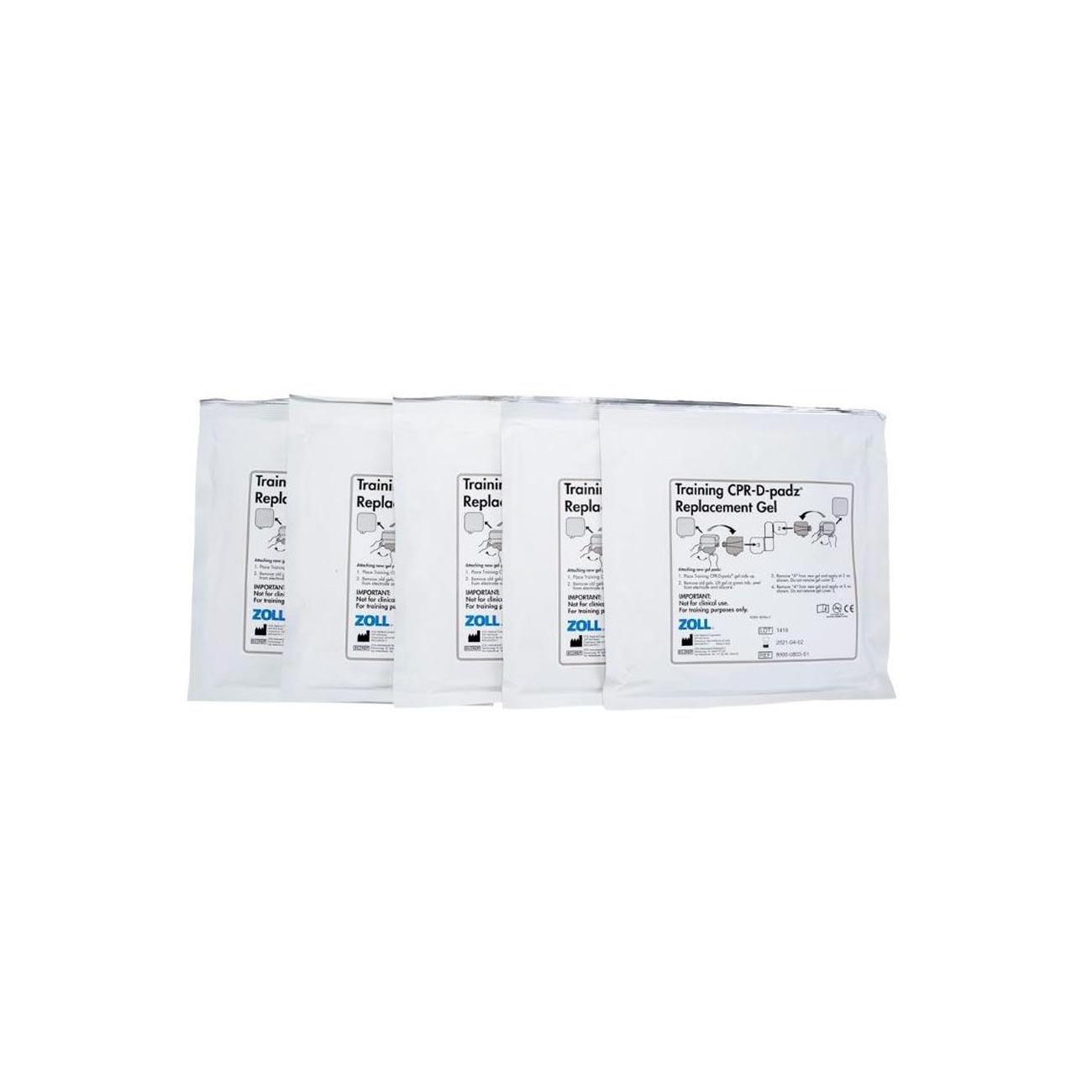 Zoll trainings Replacement gel (5 paar)