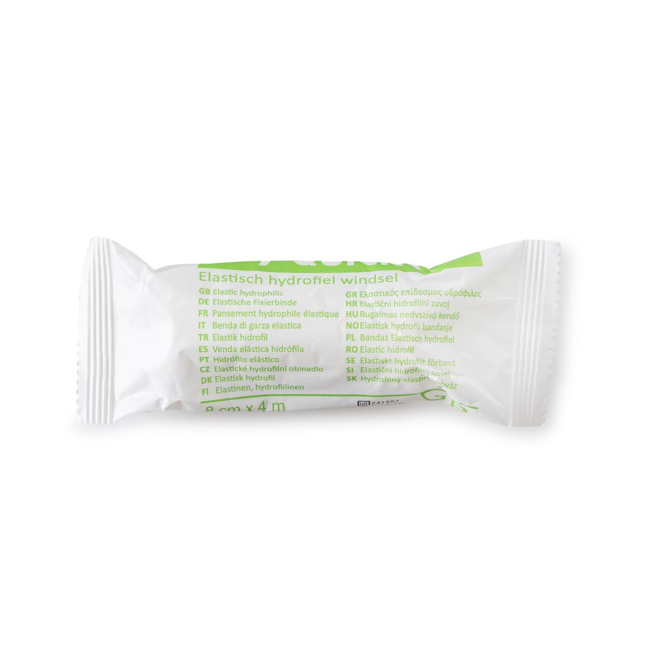 Quick elastisch hydrofiel 8 cm x 4 m
