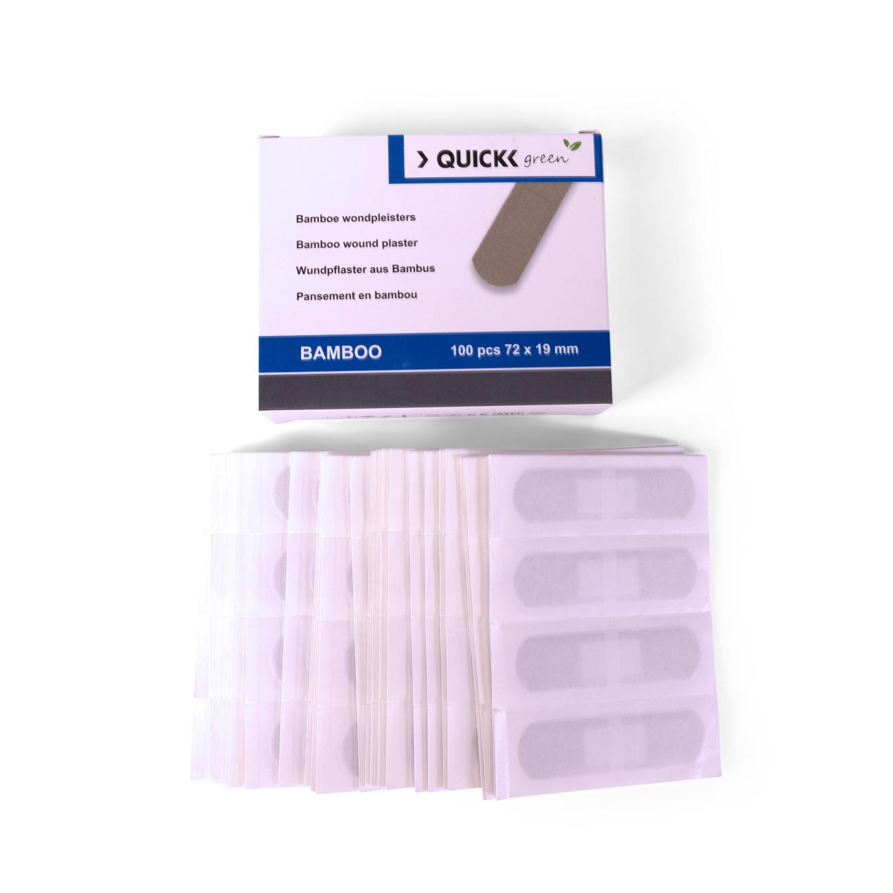 Quick Green Bamboo pleisters 19 x 72 mm (100 stuks) - Afbeelding 3