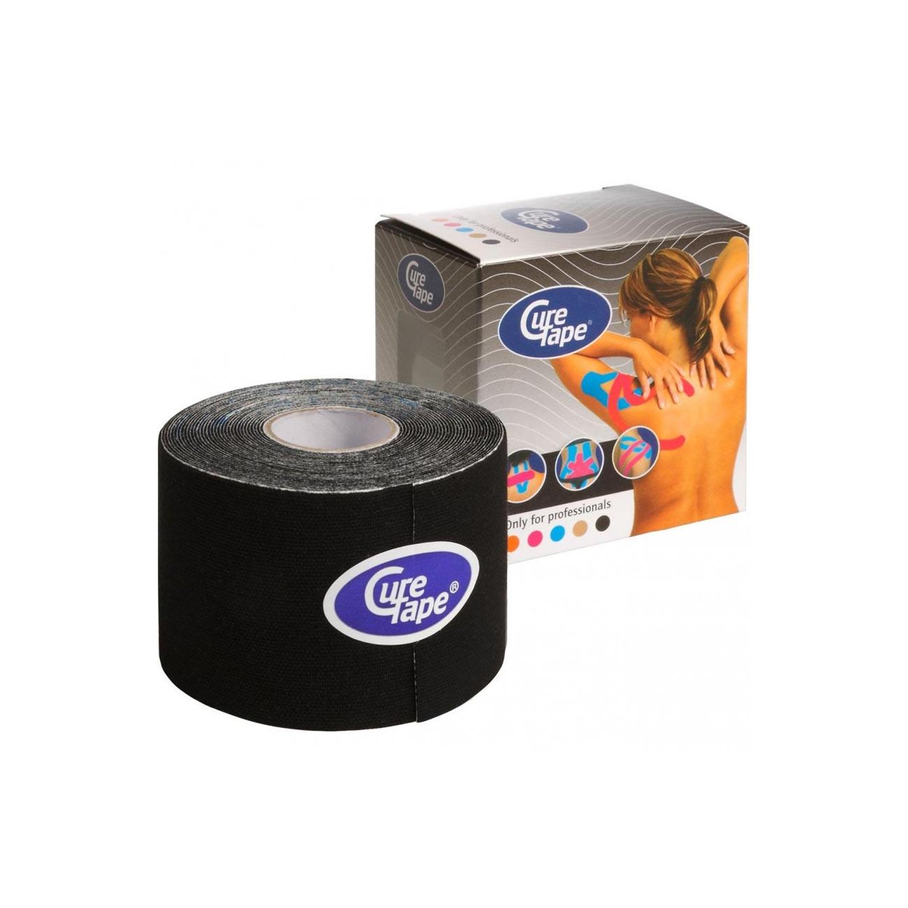Cure Tape 5 cm x 5 m zwart