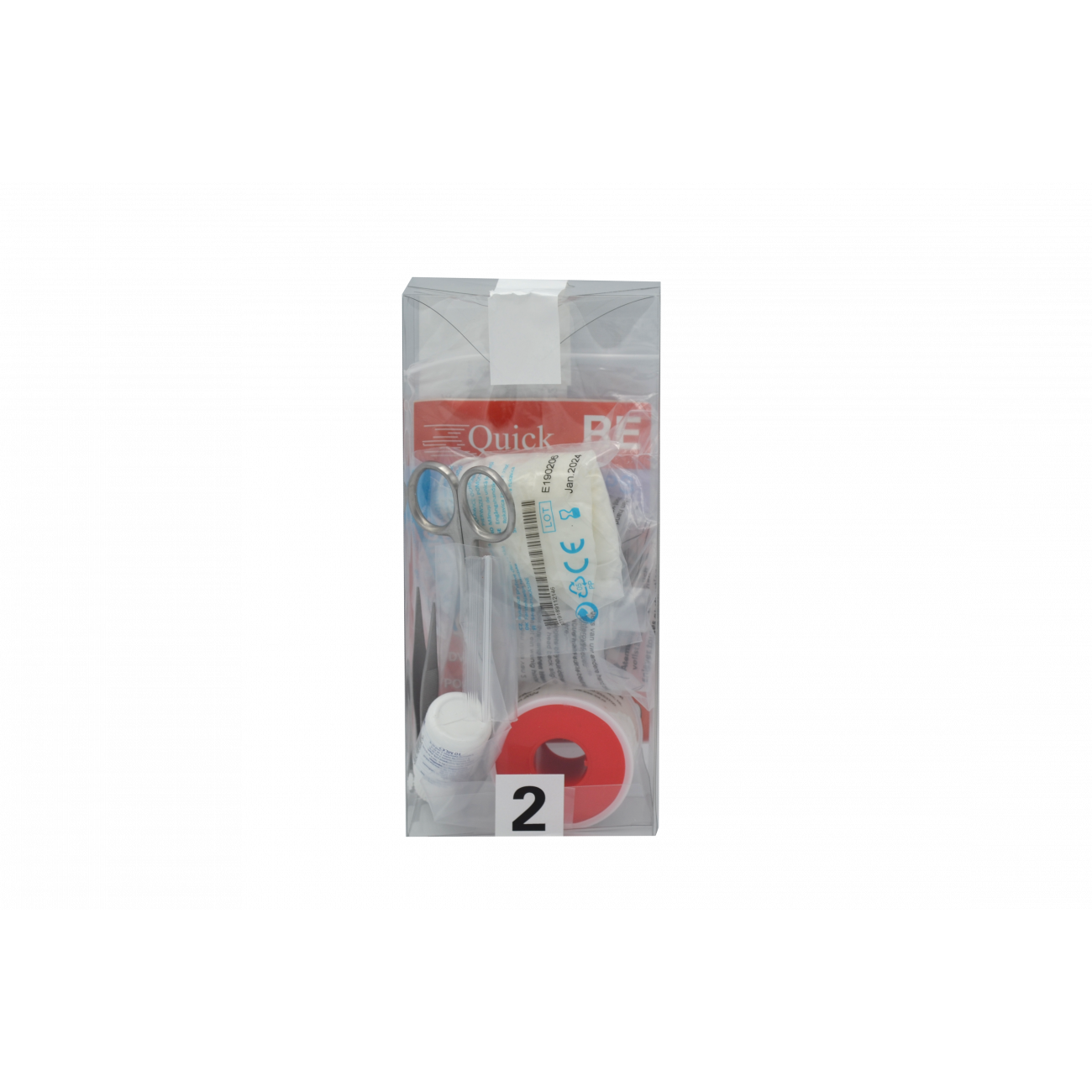 Quick System module B2 wit t.b.v. verbandkoffer KL8222