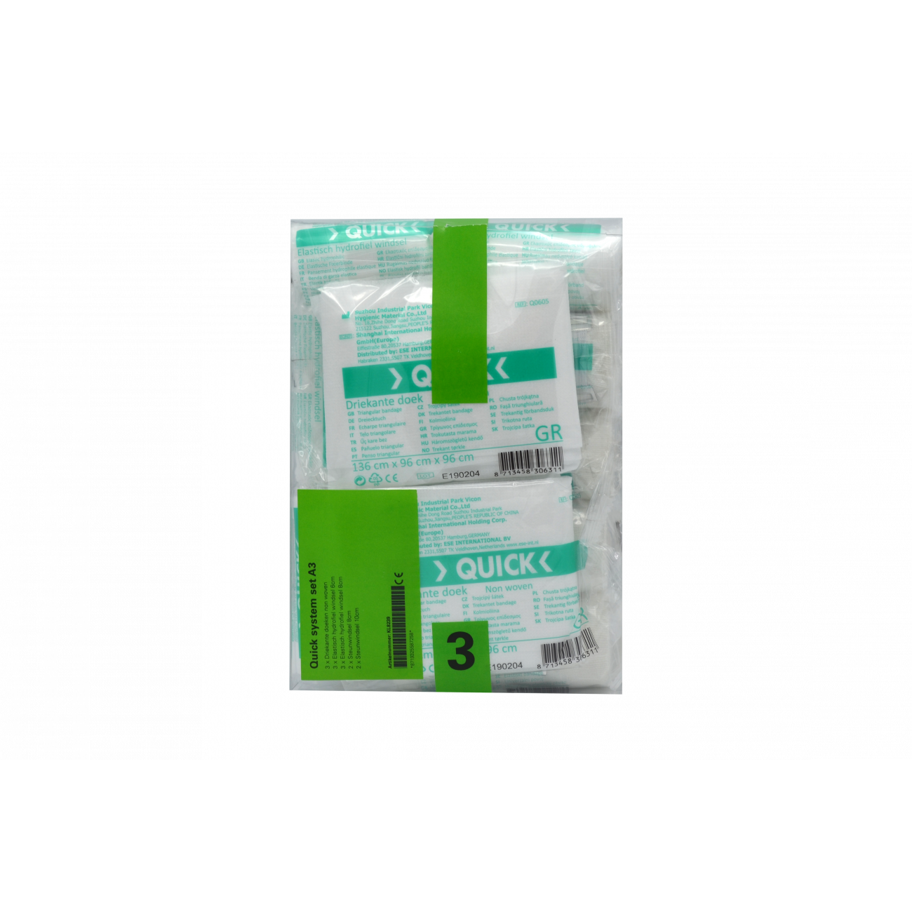 Quick System (module A3) groen